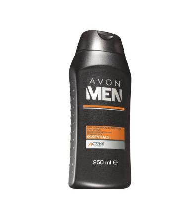 Avon Men Essentials 3 in 1 Shampoo conditioner and Shave