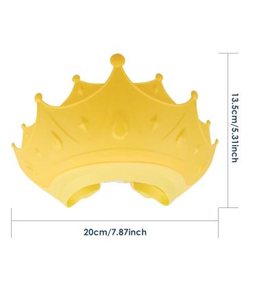 Naihod Soft Baby Shower Cap 2 Piece Set - Adjustable Bathing Shampoo Protection Hat for Toddler Kids - Buy Online on SooperMarket.com