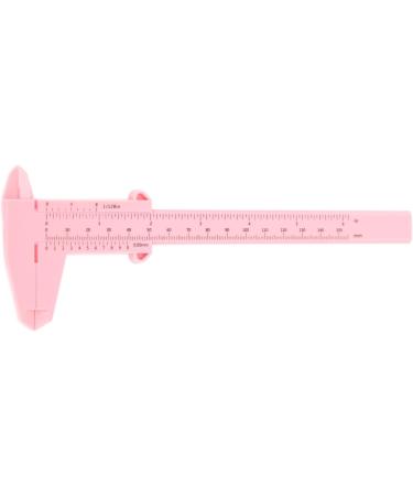Eyebrow Shaping Stencil Ruler 10PCS Clear Scale Smooth Surface Eyebrow Measuring Ruler 150mm MultiPurpose for Home (Pink) - Buy Online on SooperMarket.com