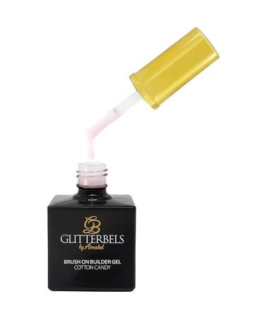 Glitterbels Gel Polish 8ml (Builder Gel 17ml Cotton Candy)