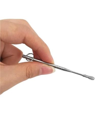 Portable Ear Cleaner Stainless Steel Ear Spoon Set Stainless Steel Ear Wax Remover Reusable Stainless Steel Ear Wax Remover Set Ear Wax Easily Removed Ideal for Personal and Home Use(1PC no ring) - Buy Online on SooperMarket.com