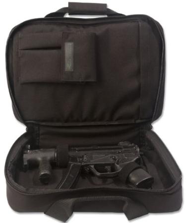 Elite Survival Systems ELSCOC16-B Covert Operations Discreet Mp-5K Sp89 Pistol Case, Black, 16"