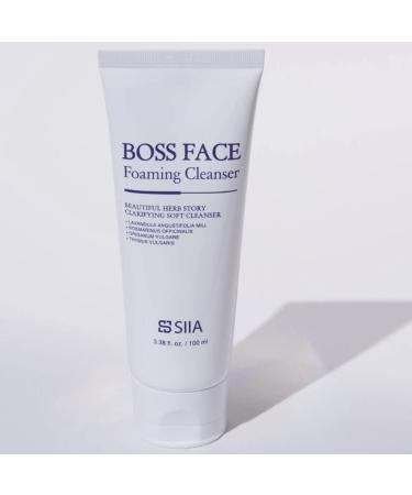 BOSS Foaming Face Cleanser - Gentle Nourishing Wash for Improved Skin Elasticity | 3.38 fl oz - Shop Internationally - Buy Online on SooperMarket.com