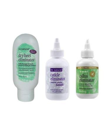 Prolinc Pedicure Set, Callus Eliminator, Dry Heel Eliminator and Cuticle Eliminator, 4oz