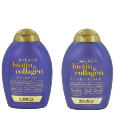 Organix Thick and Full Biotin and Collagen Shampoo& Conditioner 13 Ounce