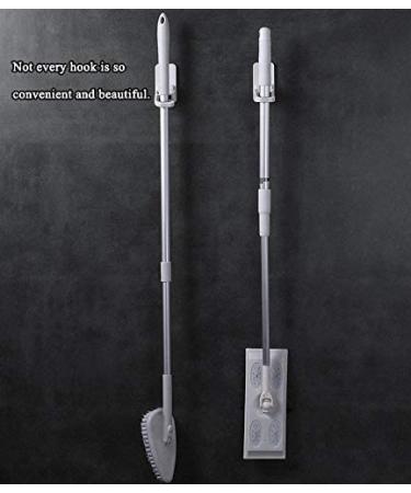 3PACK Broom Mop Holder Set - Self Adhesive No Drilling, Super Anti-Slip Hanger for Home, Kitchen, Garden, Garage Storage - Buy Online on SooperMarket.com