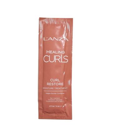 L'ANZA Healing Curls Moisture Treatment (Foil Pack) 0.50 Fl Oz (Pack of 1) Moisturizer