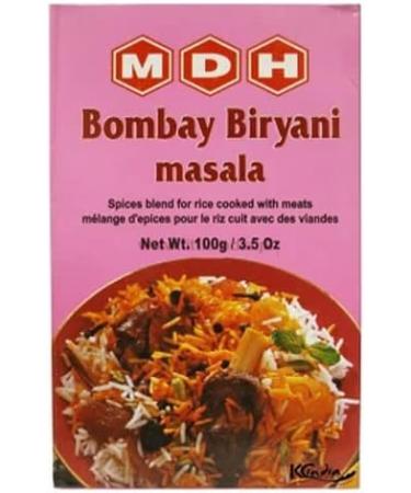 MDH Biryani Bombay Masala 100g - Authentic Indian Seasoning Blend | Aromatic Taste & Flavor - Buy Online on SooperMarket.com
