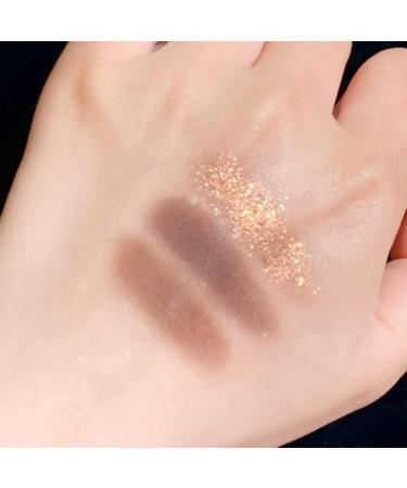 Lovelycat 9 Colors Glitter Eyeshadow Makeup Palette Matte High Pigmented Colorful Creamy Texture Eye Shadow Powder Natural Waterproof Long Lasting Eyeshadow Powder Cosmetics (purple) - Buy Online on SooperMarket.com
