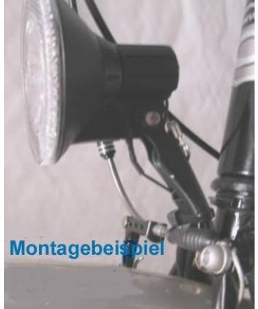 CBK-MS Lamp Holder for Bicycle - Compatible with Rim Brake & V-Brake | International Shipping - Buy Online on SooperMarket.com
