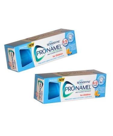Sensodyne Pronamel for Children Daily Fluoride Toothpaste 6-12 Years (Pack of 2)