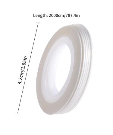 Jeorywoet Nail Striping Tape Line Rolls Striping Tape Line Nail Art Decoration Stickers DIY Nail Tip White Nail Art Striping - Buy Online on SooperMarket.com