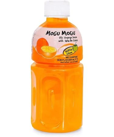 Mogu Mogu Real Fruit Juice with Nata De Coco 320ml - 5 Bottles Random Flavours - Buy Online on SooperMarket.com