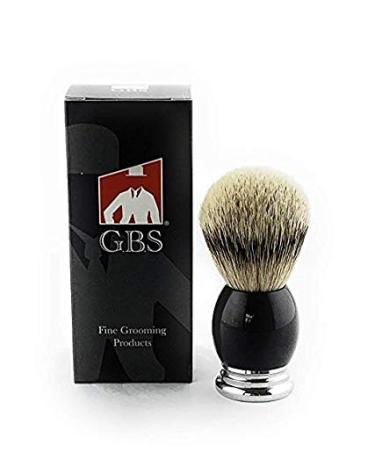 Shop G.B.S All Black 5 Blade Compatible Razor Set - Silvertip Badger Brush & Stand - Effortless Wet Shaving Experience - Buy Online on SooperMarket.com