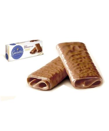 Gavottes Milk Chocolate Crepe Dentelle Cookies 90 gram box, by Loc Maria