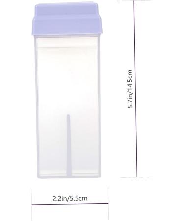 Beavorty 2-Piece Hair Removal Wax Bottles - Plastic Drum Spender Container for Cosmetics & Depilatory Wax - Buy Online on SooperMarket.com