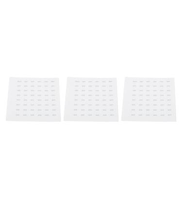TYTOGE 144 Strips Self Adhesive Lash Strips No Glue Waterproof Reusable Non Allergy Strong Hold Lash Adhesive Tape for Wearing Fake Eyelashes Black (6mm) 6mm 6mm