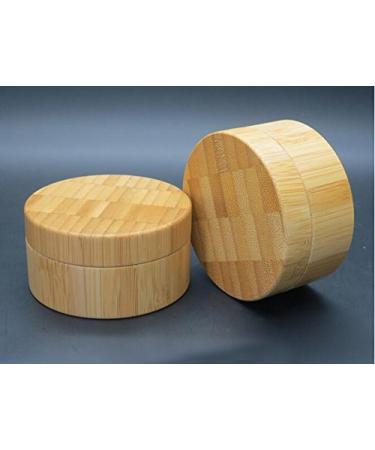 30g Eco-Friendly Bamboo Powder Jars - Double Sided Makeup Case with Sifter & Puff Kit for Global Shipping - Buy Online on SooperMarket.com