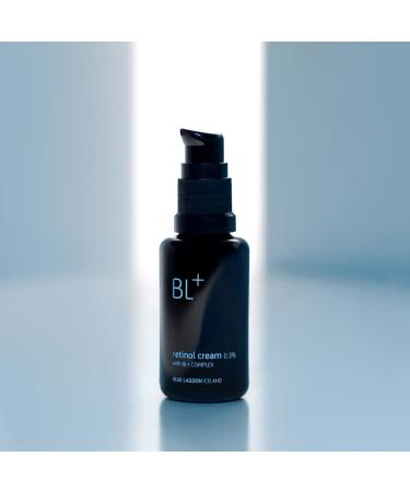 Blue Lagoon BL+ Retinol Cream 0.3% | Sustainable Bioactive Luxury Facial Moisturizer (1 oz | 30 ml) - International Shipping Available - Buy Online on SooperMarket.com