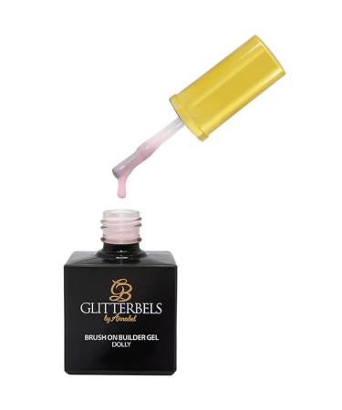 Glitterbels Gel Polish 8ml (Brush On Builder Gel 17ml Dolly)