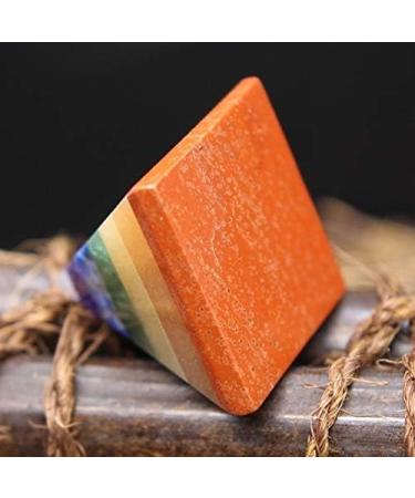 Natural Crystal Rough 7 Chakra Multi-Stone Reiki Healing Spiritual Gemstones Energy Generator Gifts - Buy Online on SooperMarket.com