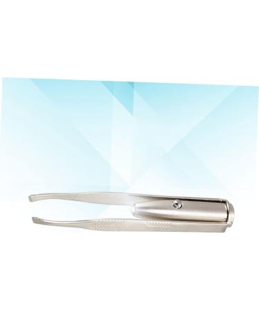 Mikinona Stainless Steel Tweezers Eyebrow Hair Removal Tweezer Led Eyebrow Tweezer Led Light Eyelash Tweezer Lash Tweezer - Buy Online on SooperMarket.com