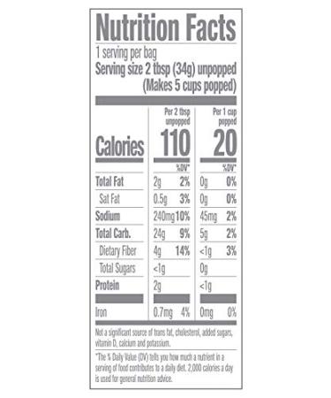 Jolly Time 100 Calorie Healthy Pop Butter Microwave Popcorn - 4 CT, 12 Ounce (Pack of 48) - Buy Online on SooperMarket.com