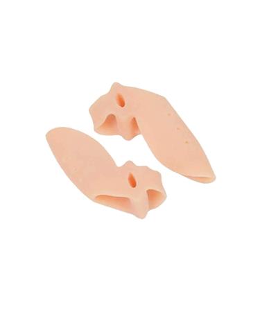Gel Toe Separators for Overlapping Toe Bunion Relief | Bunion Corrector Pads with 2 Loops | Suitable for Bunion and Callous Removers | One Size - Buy Online on SooperMarket.com