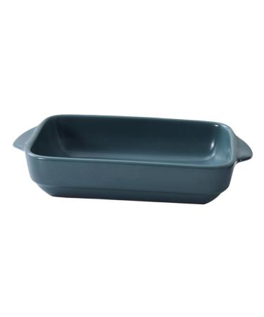 Ciieeo Square Dinner Plates Casserole Dish for Cooking Ceramic Roasting Pan Ceramics Oven Cake Pan Cheese Plates Square Baking Pans Lasagna Pans for Cooking Bbq Pan Rectangle Snack Plate
