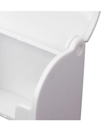 Self-Adhesive Plastic Razor Holder with Cover | Double-Sided Shower & Kitchen Hanger | Best Bathroom Organization - Buy Online on SooperMarket.com