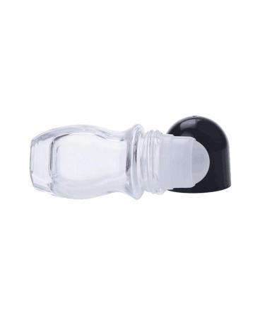 2 Pack 30ml Refillable Clar-on Roll-on Deodorant Bottles | Essential Oil Glass Holder for Aromatherapy & Perfume - Buy Online on SooperMarket.com