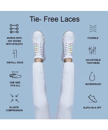 HICKIES 2.0 Elastic Tie-Free Shoelaces - Muted Mint | Shop Internationally at Your Store Name  - Buy Online on SooperMarket.com
