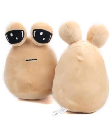 Alien Pou Plush Toy My Pet Alien Plush Toy Alien Plushie Stuffed Cute Animal Doll Kawaii Animal Stuffing Plushies Doll Game Toy for Girl Boy Children's Gift 8.6 inches Pou Plush Toy 8.6 inch