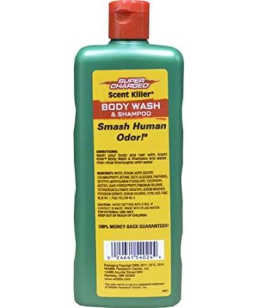 Scent Killer 540-24 Wildlife Research Body Wash and Shampoo 24oz - Eliminate Odors for Hunting Success - Buy Online on SooperMarket.com