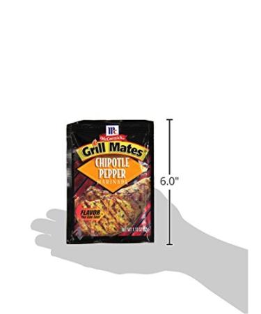McCormick Grill Mates Chipotle Pepper Marinade Mix 1.13 oz - Pack of 12 | Flavorful Seasoning for Grilling | BBQ Essential - Buy Online on SooperMarket.com