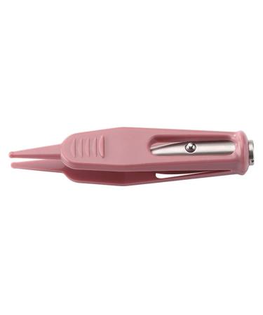 zroven Baby Safe Nose Clean Clip Led Light Tweezers Pincet Tweezers Ear Nose Clean Navel Pinza Toddler Care Booger Remover**