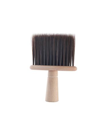 Didiseaon 1pc Barber Duster Brush Neck Cleaning Brush Face Cleaner Barber Tool Salon Shaving Brush Barber Neck Duster Salon Duster Brush Shave Wooden Hair Cleansing Brush Size 1 Brown