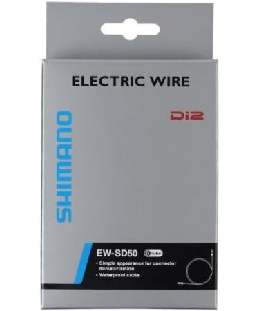 SHIMANO Electric Wire 200mm Black - High-Quality E-Bike Component - Buy Online on SooperMarket.com