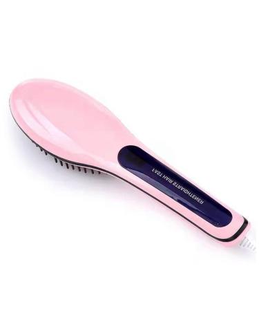1 PCS Heating Straight Hair Brush Hair Flat Irons Straightening Comb Portable US Plug