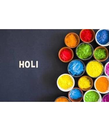 Holi Colour Herbal Gulal Yellow 250 GMS 1 Shades| NonToxic | Eco Friendly - Buy Online on SooperMarket.com