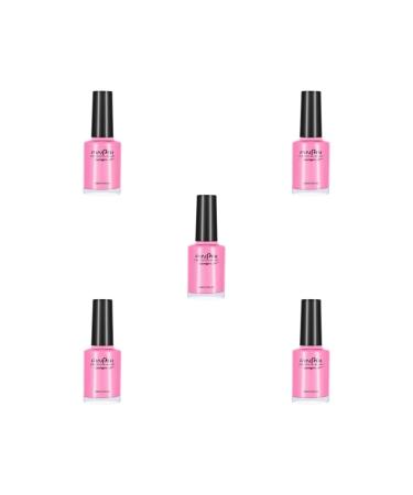5 set of Peel Off Protective Nail Polish Manicure Liquid Tape Spill-proof Gel Tearable Nail Care Tool 15ml Pink 5 set of (pink 15m)