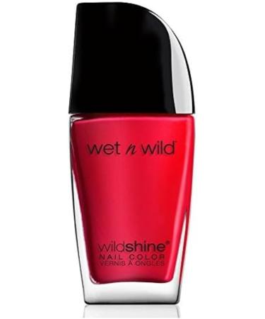 Wet 'n' Wild Wild Shine Nail Color - Red Red | No Formaldehyde, Toluene, Phthalates | Long-lasting & Quick-drying Formula | One Size - Buy Online on SooperMarket.com