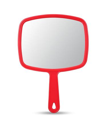 OMIRO Hand Mirror Handheld Mirror with Handle Union Jack Red