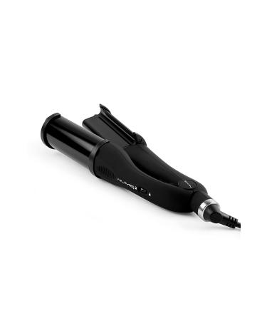 NuMe Pentacle 2-in-1 Deep Waver and Curling Wand - Professional Ceramic Hair Waver for Beachy Waves - Hair Crimper (Black) - Buy Online on SooperMarket.com
