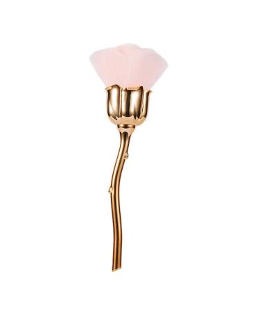 Nail Art Dust Brush For Manicure Rose Head Brush Blush Powder Brush Fashion Gel Nail Accessories Nail Material Tools