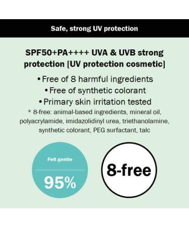 ESPOIR Water Splash Sun Cream Fresh 60ml SPF50+PA+++ | Green Tea Infused Cooling Sunscreen - Buy Online on SooperMarket.com