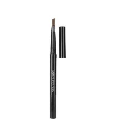 Buy Waterproof Double-Head Eyebrow Pen - 5 Color Options Triangle Tip Stencil & Brush Included - Buy Online on SooperMarket.com