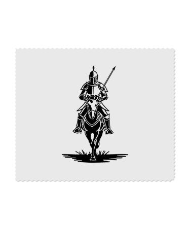 2 x Microfiber Cleaning Cloths "Mounted Knight" (LC00024507)