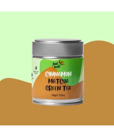 Premium Matcha Tea with Cinnamon. 50g (Cinnamon)