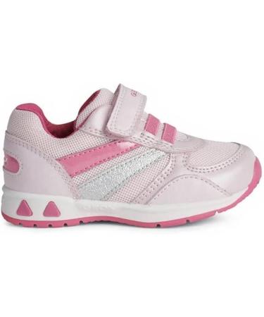 Geox Baby Girls B Pavlis Girl Sneakers - Pink Fuchsia, Size 5 UK Child - Buy Online on SooperMarket.com